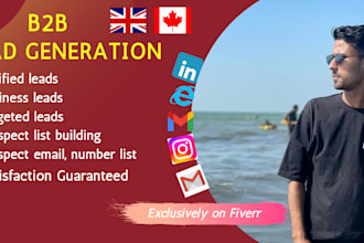 b2b lead generation, targeted business leads and email list building