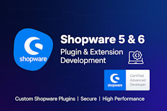 create and customize your shopware 5 and 6 store