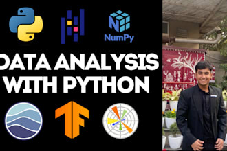 perform data cleaning and data analysis in python