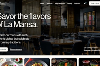 design squarespace cafes website bakeries restaurants website fast food website