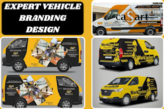 design professional car wrap vehicle branding food truck wrap fleet graphics