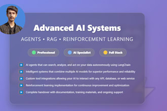 build ai agents with langchain crewai and reinforcement learning