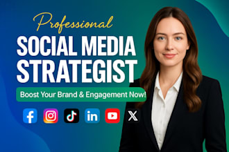 create your social media growth strategy and road map