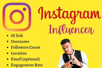 research best instagram influencers for your niche marketing