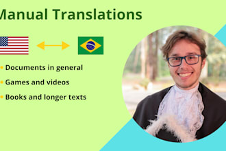 translate to english or portugues any documents or texts