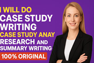 do case study, case study analysis, research and summary