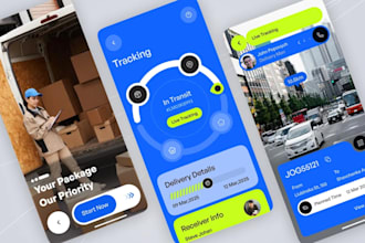 design and develop logistics courier parcel and dispatch rider apps gojek app