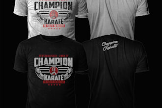 do custom typography logo tshirt, graphic t shirt design