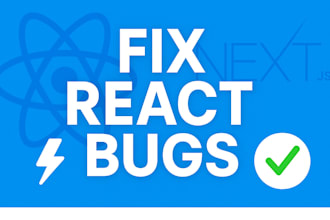 fix react, next js, and javascript bugs in your website or app
