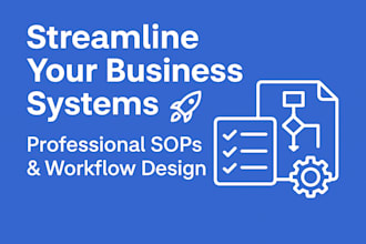analyze, optimize and systemize your business processes