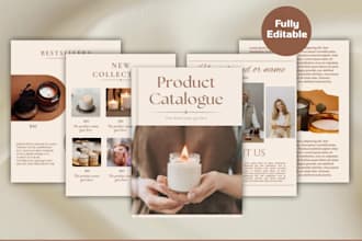 design product catalogue, sell sheet, lookbook, brochure, magazine layout design