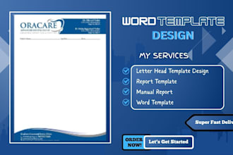 create custom ms word templates, letterheads, and edit your documents