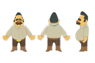 do a stylized character design