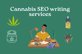 your human cannabis copywriter and cbd content writer