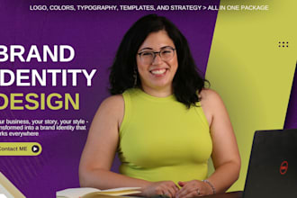 design a brand identity and business branding kit