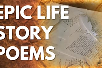 turn your life story into an epic custom poem