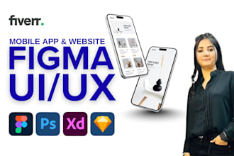 design modern saas, lms, healthcare, ecommerce, fintech UI UX in figma, webflow