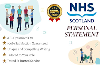 craft a compelling personal statement for nhs scotland