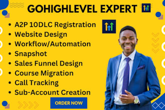 gohighlevel website gohighlevel expert gohighlevel landing page ghl automation
