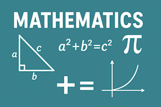 tutor you in calculus algebra geometry pre calculus