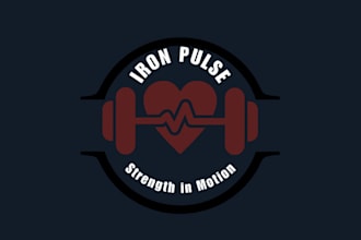 saya akan membuat logo fitness dan gym profesional modern