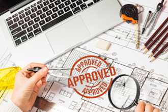 do pe stamp, review and stamp architectural drawings in USA for city permit