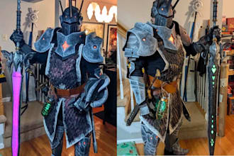 custom wearable cosplay armor 3d models anime helmet props model 3d print