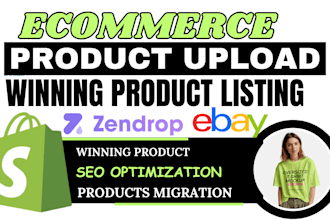 woocommerce 3dcart webador amazon etsy ebay shopify products upload via zendrop