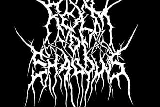 create black metal logo bands