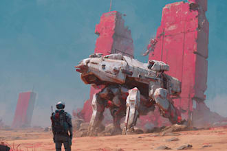 draw sci fi illustration and sci fi art