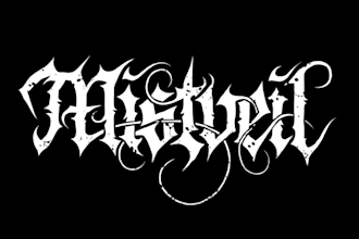 design legible doom metal logo for band
