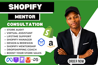be your shopify mentor, dropshipping mentor, dropshipping coach, shopify coach