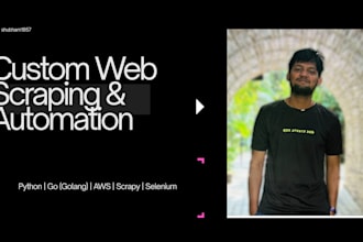 do advanced web scraping and data extraction