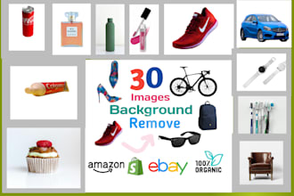 professionally remove product backgrounds for amazon ebay photos