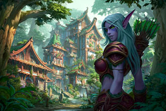 professional world of warcraft character creation
