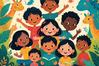 create children book illustrations