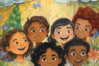 draw children book illustrations
