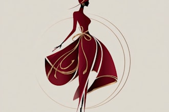 design luxury fashion logo with unlimited revisions