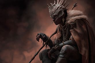 draw fantasy character for my clients
