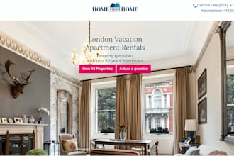 squarespace vacation rental website airbnb property website rental booking site
