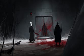 create darkart, horror, underground art illustration