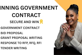 do winning grant writing bid proposal, rfp, tender writing, government contract