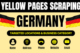 provide niche targeted leads from yellow pages germany