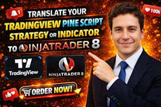 translate your tradingview pine script strategy or indicator to ninjatrader bot