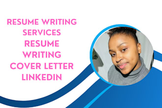 write professional ats resume writing and cover letter