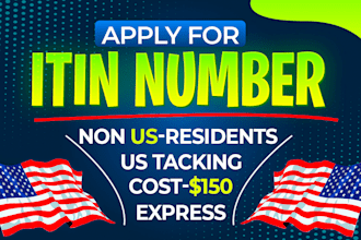 apply itin individual taxpayer number non US resident