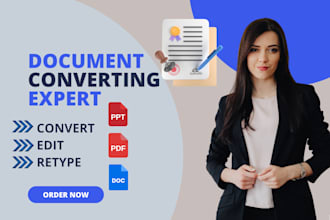 provide document typing, rewriting, retyping and editing services