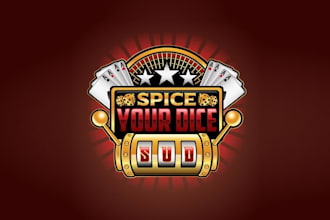 design wonderful spice your dice logo