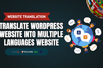 translate your website into any language using wpml, polylang, or translatepress