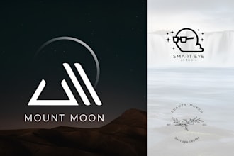 do unique minimalist logo or line art design